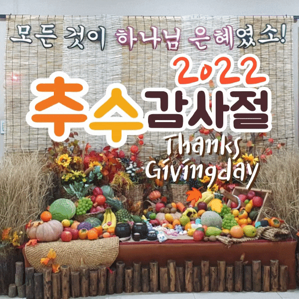  THANKSGIVINGDAY 2022추수감사절 데코 볏단을 구했어요