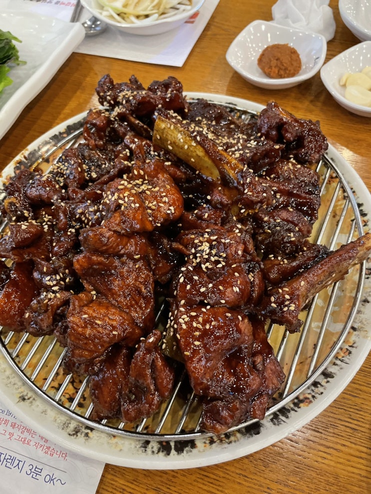 광주의 중심 서구 상무지구 돼지갈비 맛집 “나성상회”