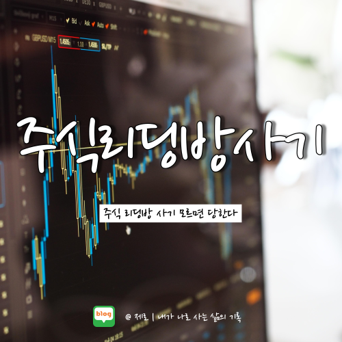  주식 리딩방 사기 수법 모르면 나도 당한다