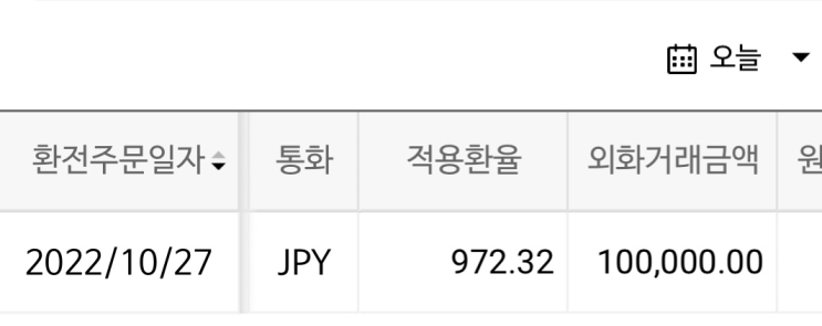 엔화투자, 파킹통장, 넘버3 팔았습니다.