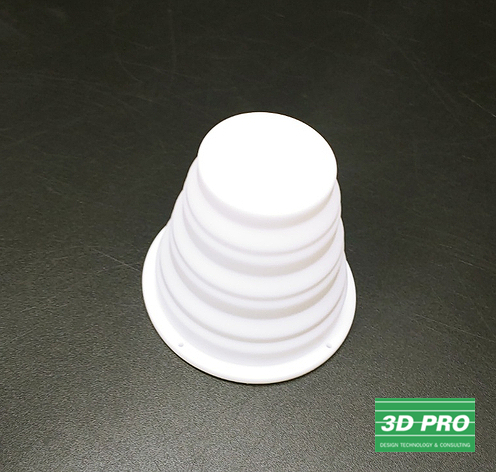 3D프린터로 경도(연성)가 있는 고무(PU RUBBER)/실리콘 소재로 시제품 제작 SLA방식/고무(폴리우레탄)소재/ 쓰리디프로/3D프로/3DPRO 