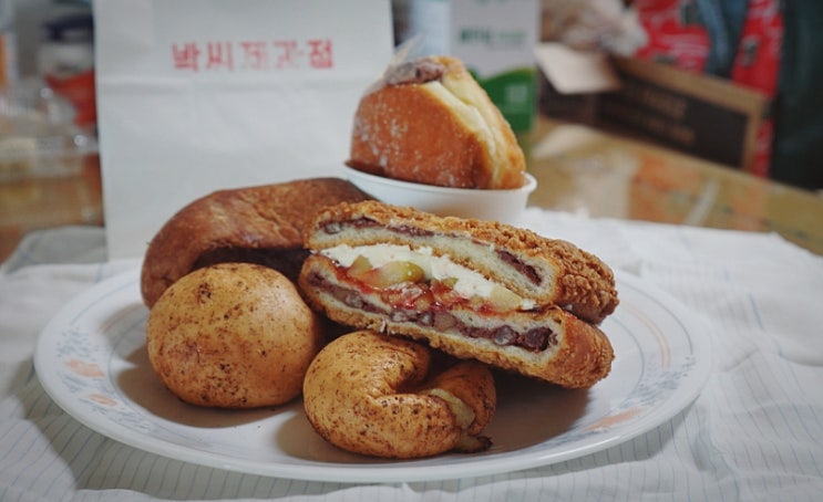  굴포천빵집 박씨제과점! 통창뷰로 커피마시기좋은 베이커리 까페 다녀왔습니다.