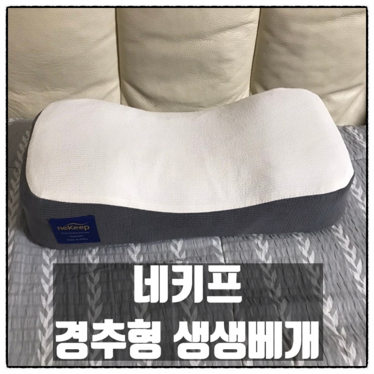 네키프 생생베개 일자목 스트레칭 경추형베개 사용후기 네키프 생생베개 일자목 스트레칭 경추형베개 사용후기