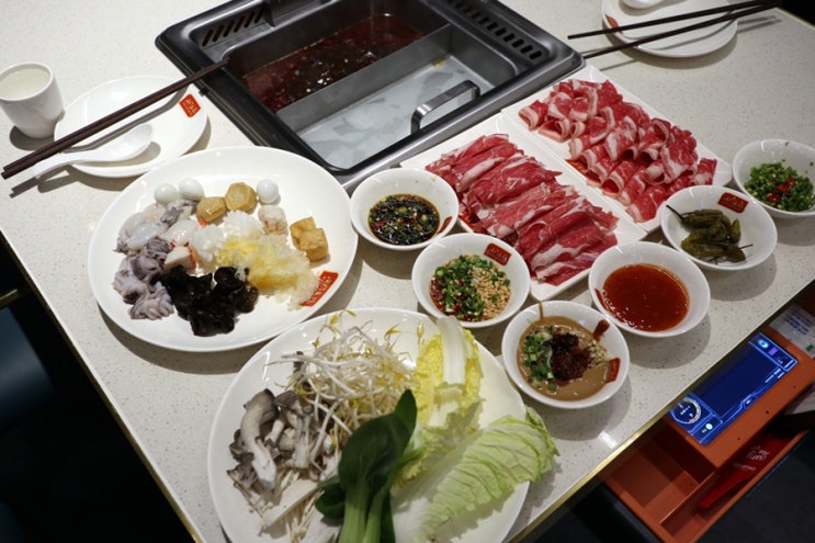  송도 샤브샤브 맛집 마카오훠궈 무한리필로 즐겨요