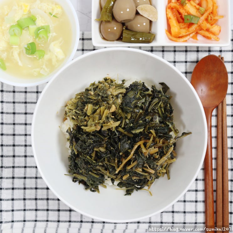 나물비빔밥 만들기, 강원곳간 4가지 산나물로 맛있는 나물밥 한끼