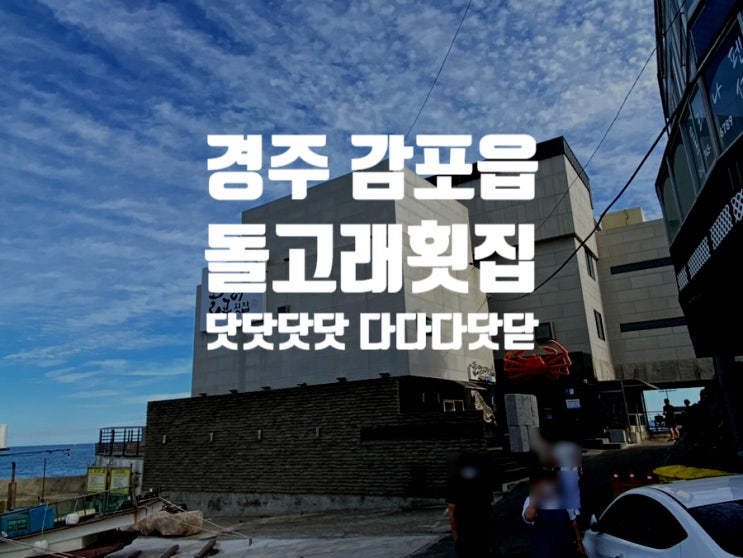  [경북 경주]물회먹고 기절함, 돌고래횟집