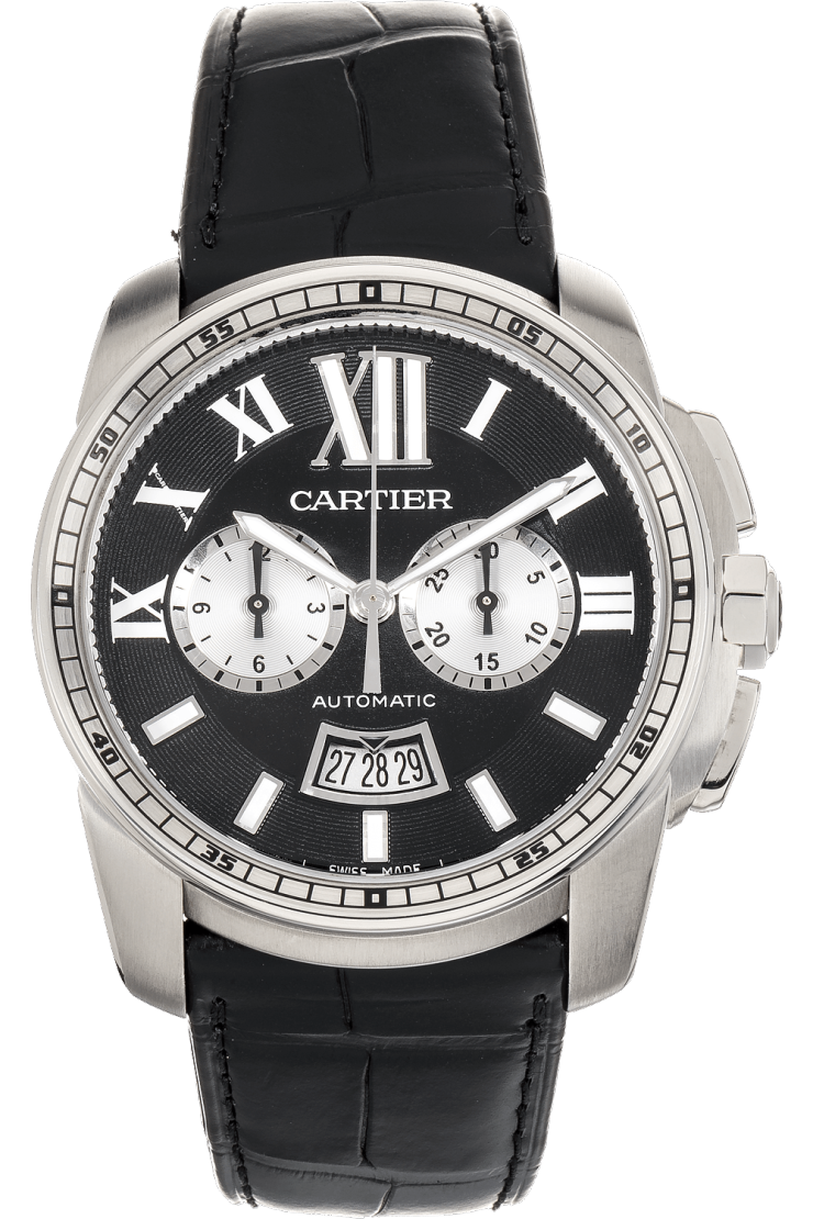  까르띠에 갤럭시 워치페이스 Cartier Calibre De Cartier W7100060