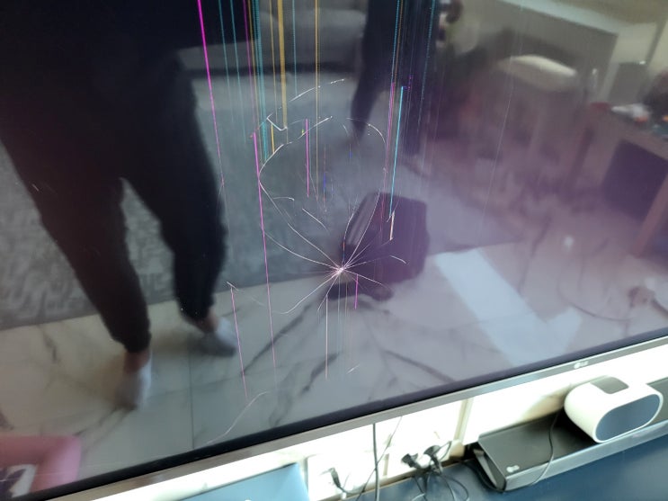  부천 원종동 LG 75UN7850 TV 액정 파손 출장 전문 업체로 해결