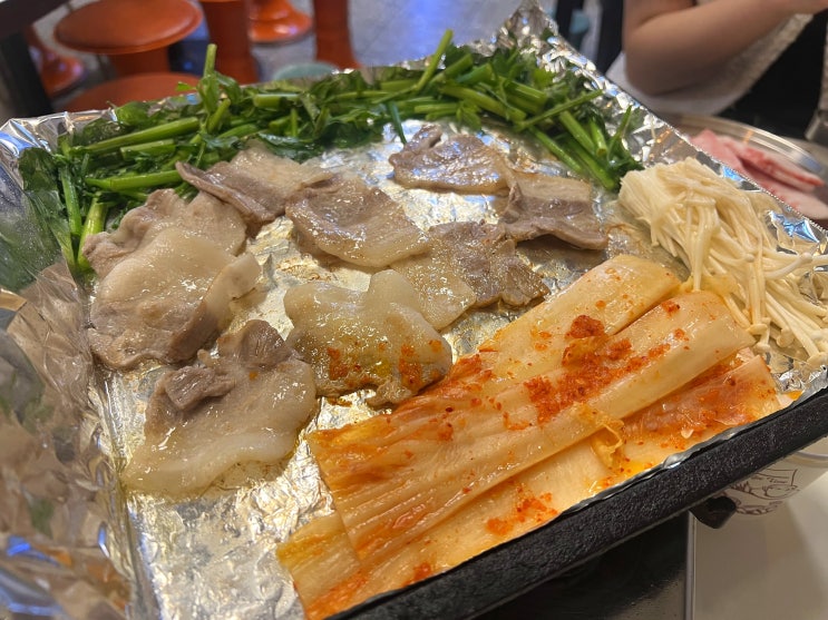 [서울대입구/샤로수길] 냉동삼겹살 맛집 '백산식당' 가격 및 후기