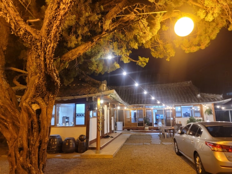  경산 중방동 회식하기 좋은 삼겹살 맛집 추천, 마당이 있는 아담한 한옥의 향나무집