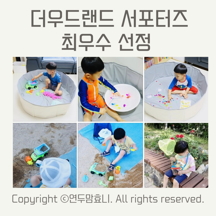 더우드랜드 서포터즈 최우수 선정 더우드랜드 서포터즈 최우수 선정