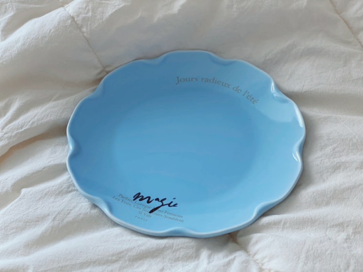  호텔파리칠 Hotel 827 접시, la Magie Flower Plate Sky