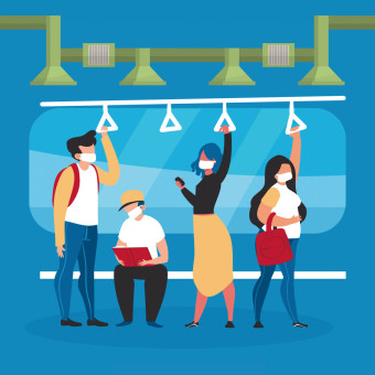  전철에서(On the underground)