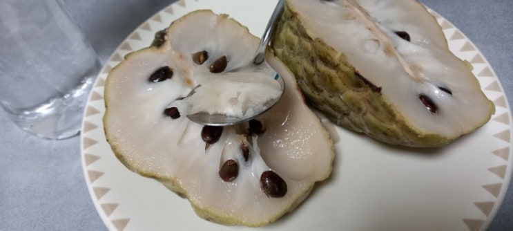  아떼모야 슈가애플과 치리모야의 차이, 집으로 배송  슈가애플 먹는법