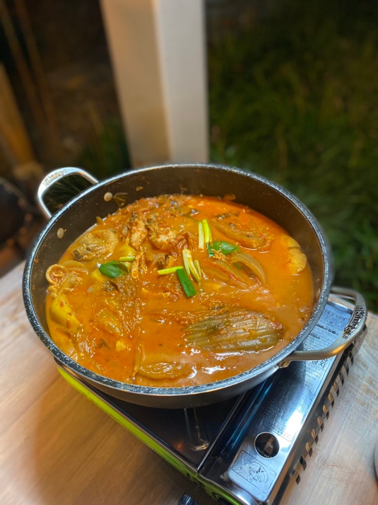  야외 식당 구리 ‘동산가든’ _백숙, 닭도리탕 맛집