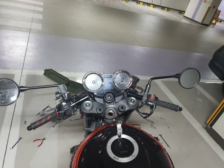  Z900RS 2019 - S2Concept 세퍼핸들 장착 001