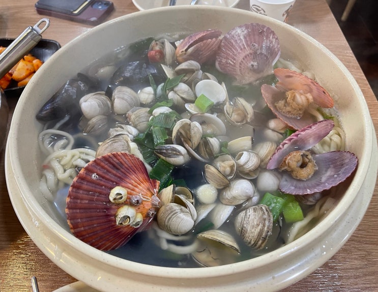  부산 31cm #해물칼국수 이것이 진짜 해물칼국수다