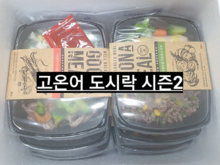  [다이어트 도시락] 건강과 맛을 사로잡은 다이어트 도시락"고온어 도시락 시즌2"
