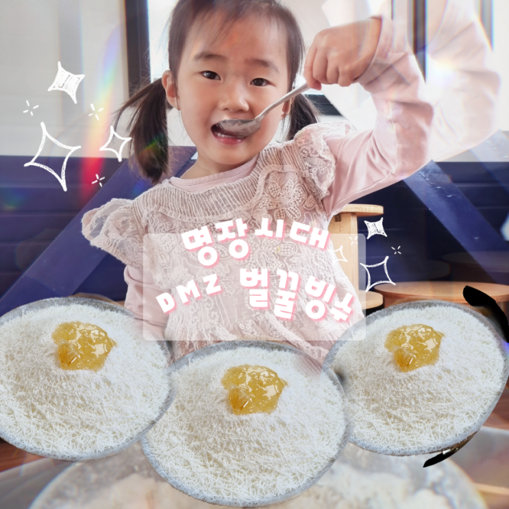  명장시대 베이커리 인천 계양점에서 DMZ 벌꿀빙수