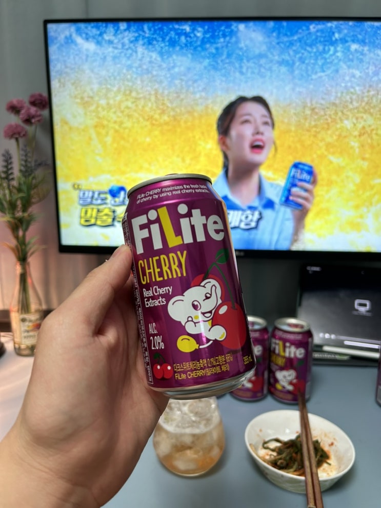  [신제품리뷰] 필라이트 체리 먹어봄? 난 먹어봄 ㅎㅎ