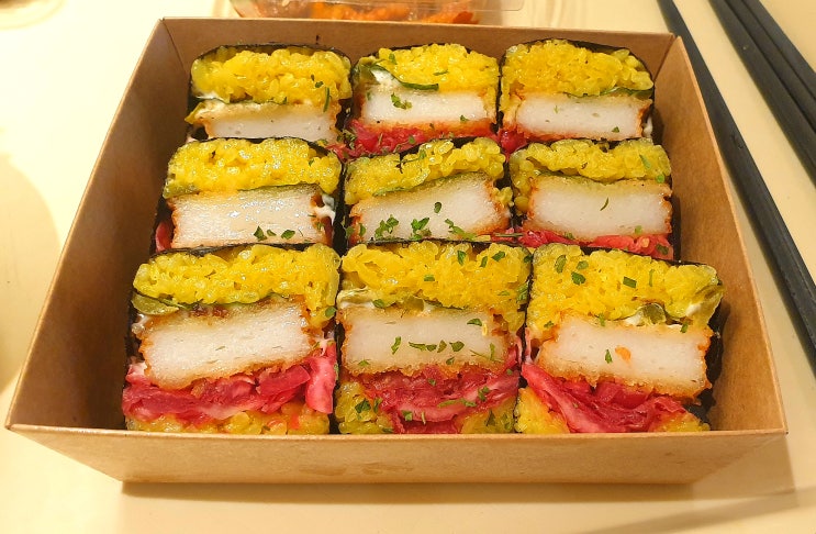  [제주시내 맛집] 제주시새우리 김밥 후기(딱새우김밥, 새우리 모듬튀김, 딱새우 꼬막무침)