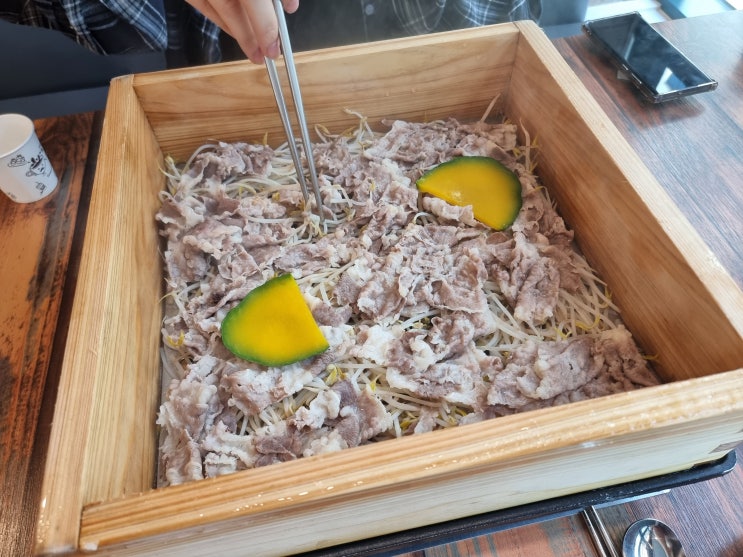  청라 편백가원 편백찜 샤브샤브 어땠을까