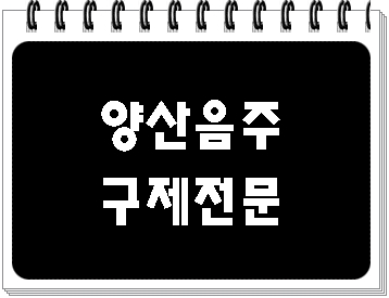  양산 음주운전 구제 및 반성문 작성 행정사