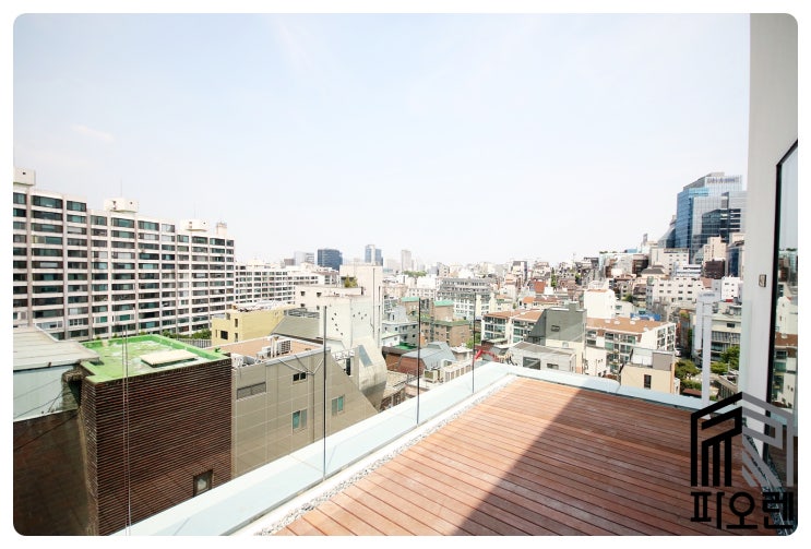  강남 루프탑 스튜디오 복층임대 - 탑층 연층, 루프탑 내부계단 전용사용, 지상스튜디오 추천, 주차 2대.