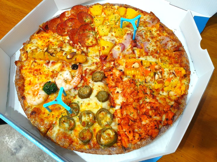 [우만동 피자] 8가지 맛을 피자알볼로에서 한 번에 해결 팔자피자