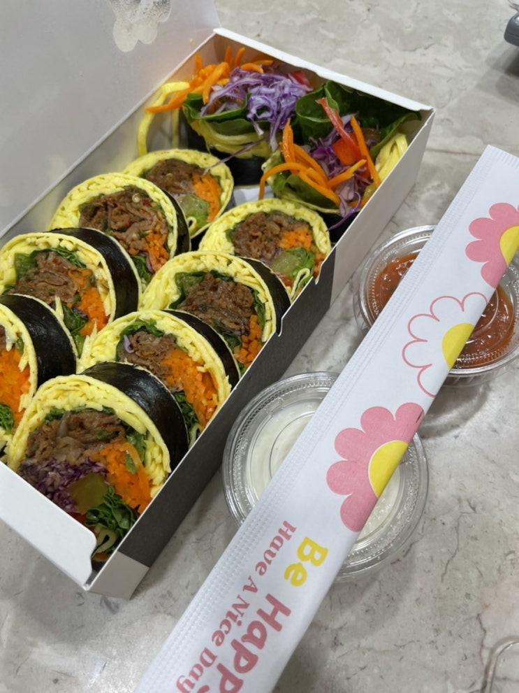  포항이동샌드위치 맛집/김밥맛집- 키토김밥이 있는 포항 풀앤풀
