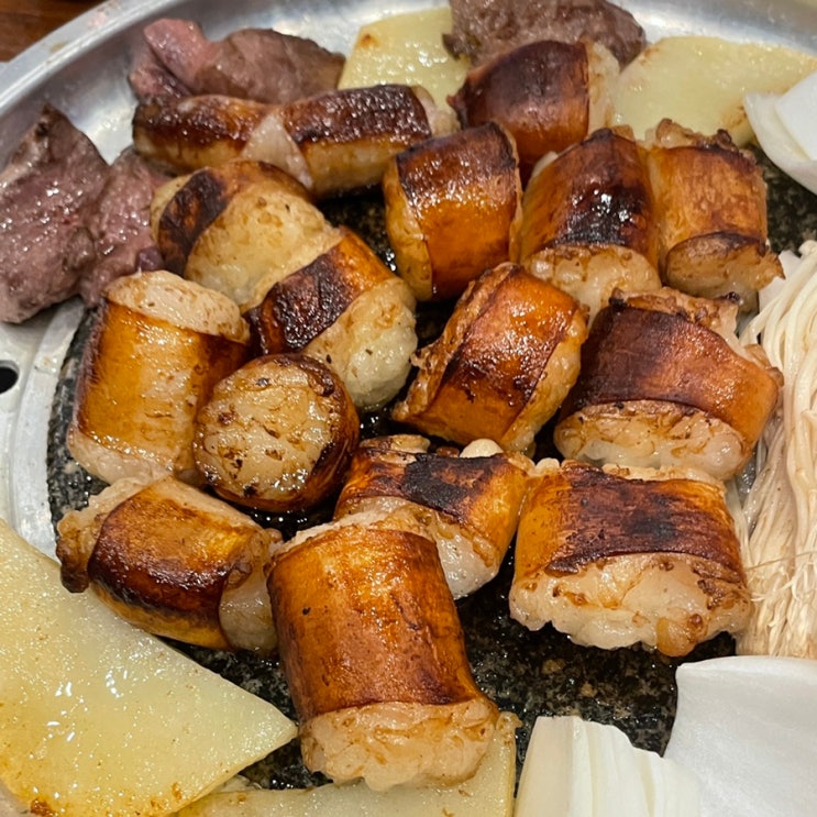  신도림곱창 '새벽집소곱창' = 대파김치에 통통한 대창! 신도림역 대창맛집