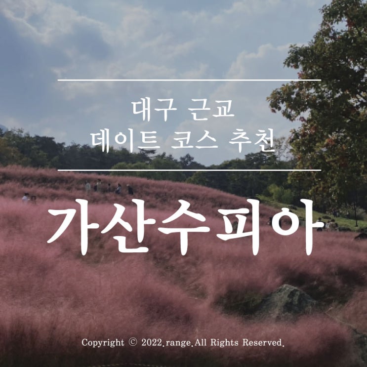  대구 근교 데이트 추천 핑크뮬리 가산수피아