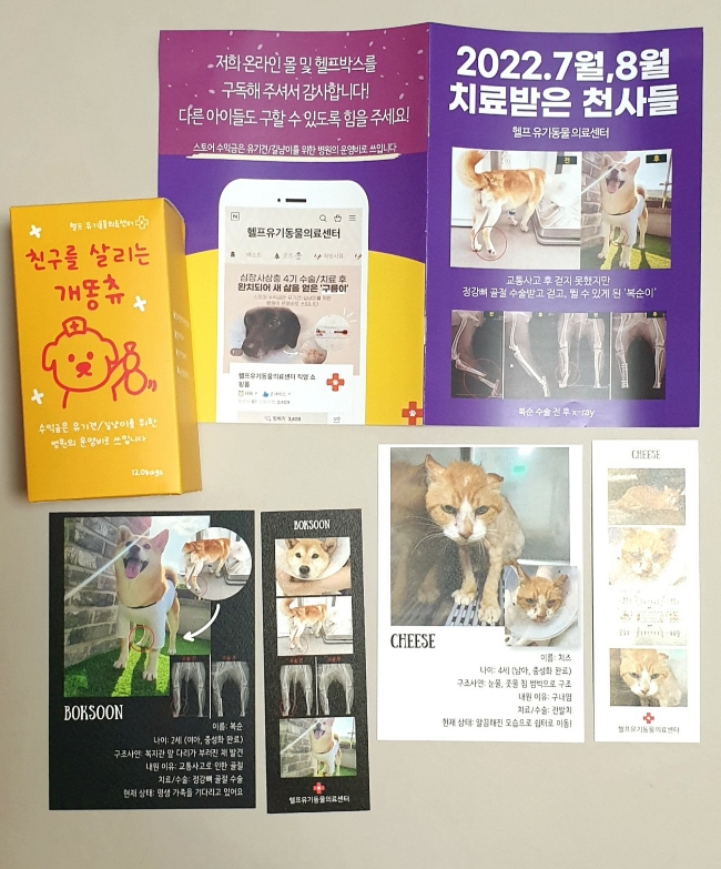 헬프유기동물 의료센터, 리암이가 친구들을 살려요 헬프유기동물 의료센터, 리암이가 친구들을 살려요