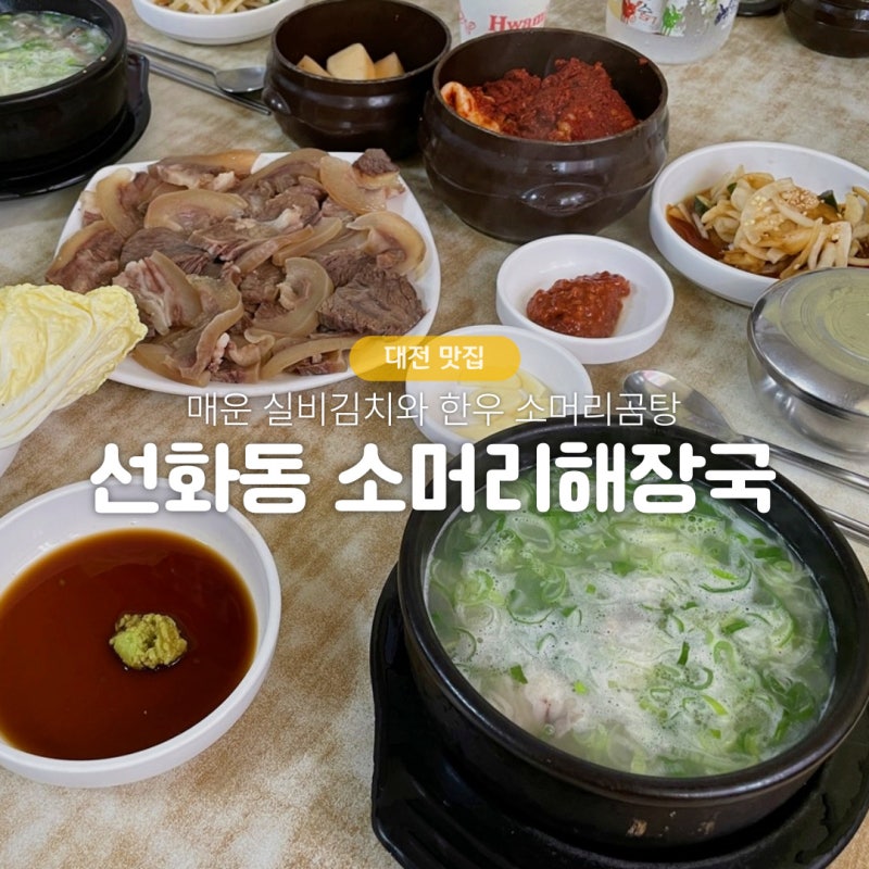 천안식당 144 : 대전 선화동 실비김치 원조 『선화동 실비식당』 VS 『선화동 소머리해장국』 실비김치 비교체험 + 먹방