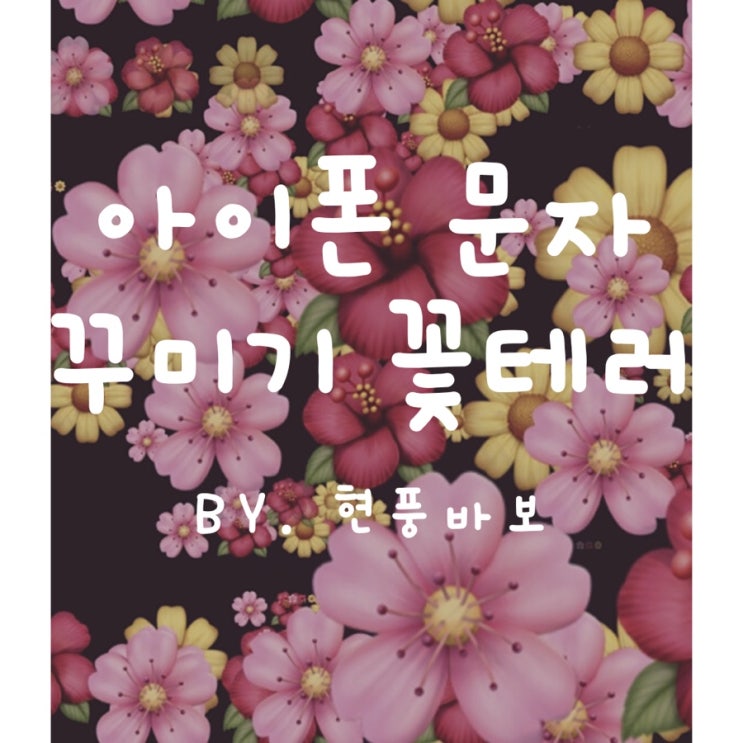 아이폰 다양한 문자 꾸미기로 장난 문자 보내볼까요?