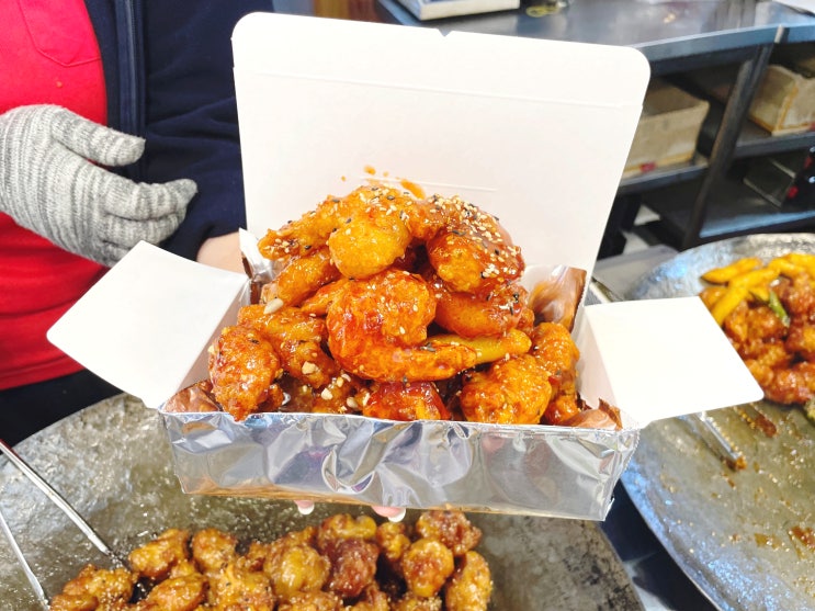 금정역 맛집 닭강정, 새우강정이 맛있는 산본시장 닭강정맛집 / 교동닭강정&새우강정 산본점