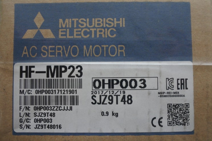 [판매] 미쯔비시 서보모터 신품 HF-MP23 판매합니다.