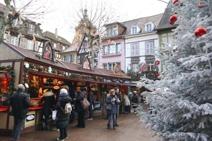 12월 겨울 유럽 여행 프랑스 소도시 콜마르 동화같은 크리스마스 마켓 추천