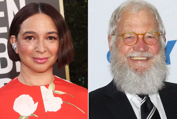 Maya Rudolph는 David Letterman's Show에 처음 갔을 때 '부끄럽고 굴욕적'이라고 느꼈던 것을 회상합니다. Maya Rudolph는 David Letterman's Show에 처음 갔을 때 '부끄럽고 굴욕적'이라고 느꼈던 것을 회상합니다.