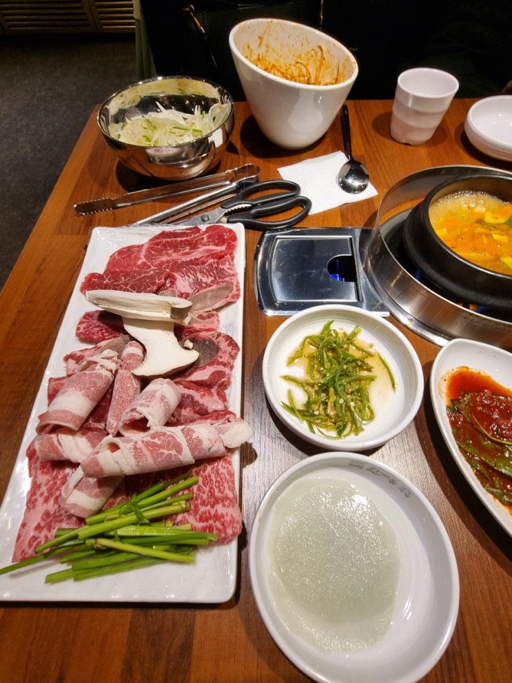  한마음정육식당 의정부장암점 (소한마리/된찌맛있음!!)