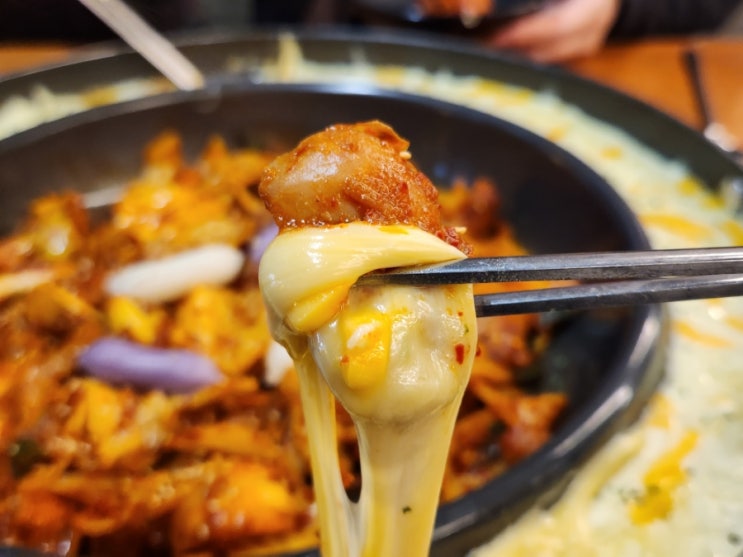  병점 맛집 유가네닭갈비 티데이 만원할인! 치즈퐁닭 아니야..