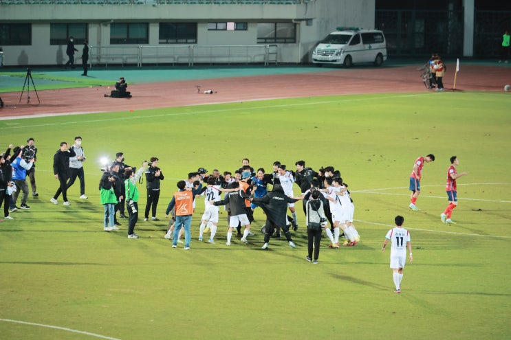 <b>대전하나시티즌</b> VS <b>김천</b>상무. 1부 승격을 향하여..