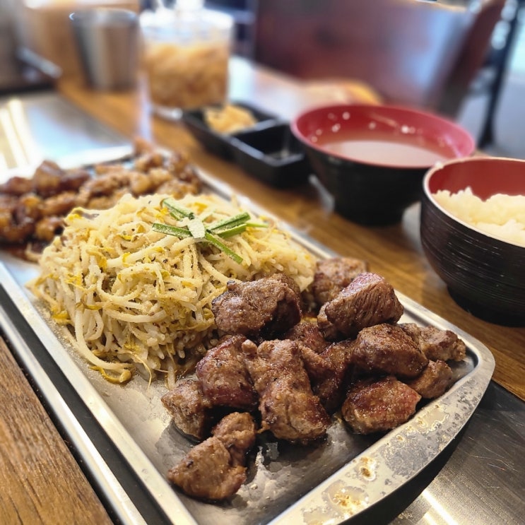  [문래동 맛집] 소고기 곱창 대창 일본철판요리 《다케오호르몬데판야끼》 문래 술집