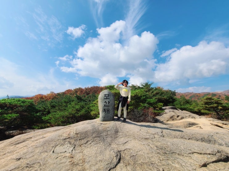 황매산 등산코스 모산재 기적길 돛대바위