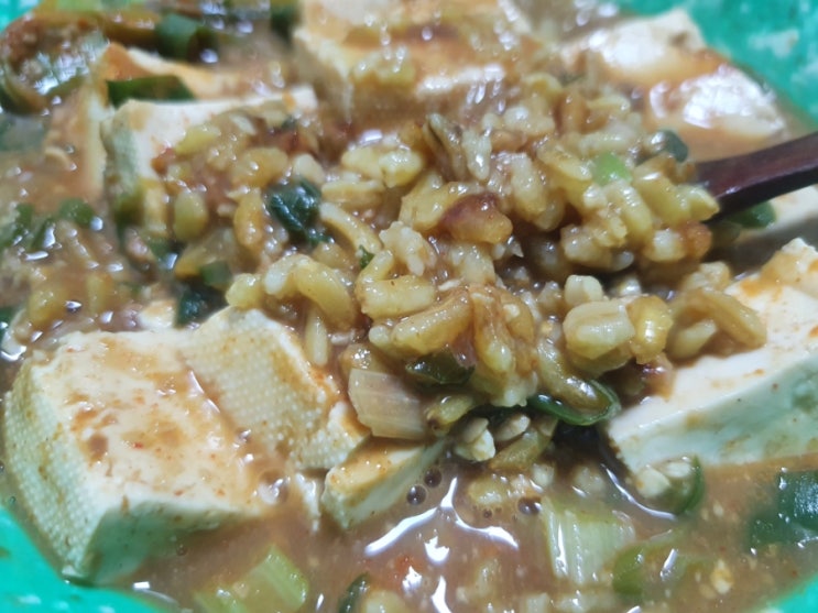 옳곡 당뇨에 좋은쌀 호라산밀로 된장술밥 만들기