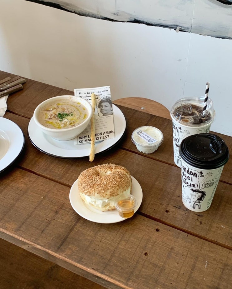  [서울 카페] 베이글 맛집 - 런던베이글 뮤지엄 도산점(웨이팅 팁. 맛 후기)