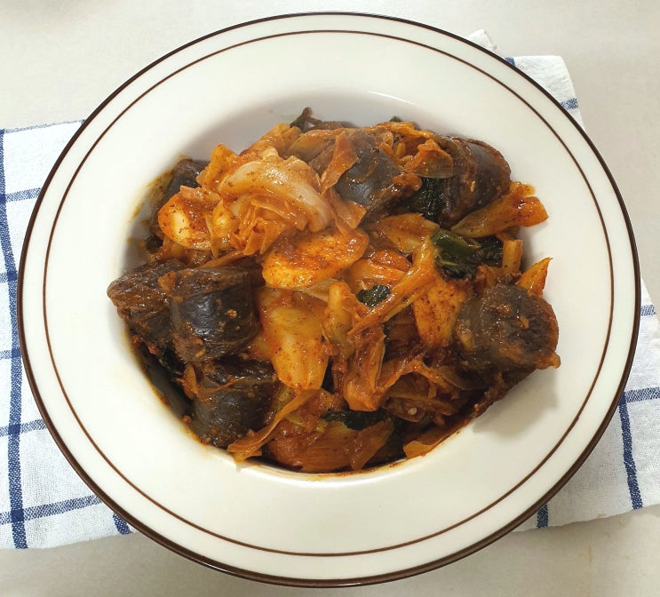  백선생 순대볶음 황금레시피 매콤하게 만드는 방법