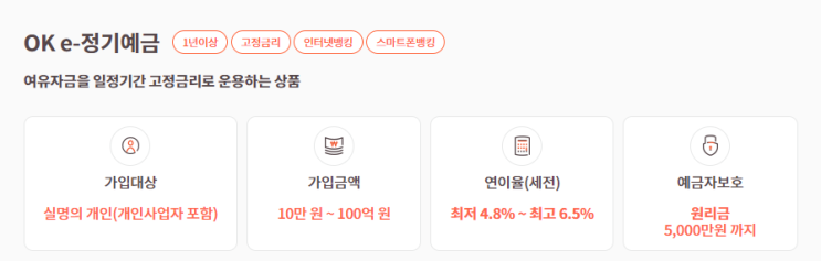  고금리 정기 예금 추천 OK 저축은행 1년 6.5%, 파킹통장은 3.8%(정기 적금 1년 최고 13.2%) 금리 비교 이자 높은 이율 인터넷 제2금융권 입출금통장개설