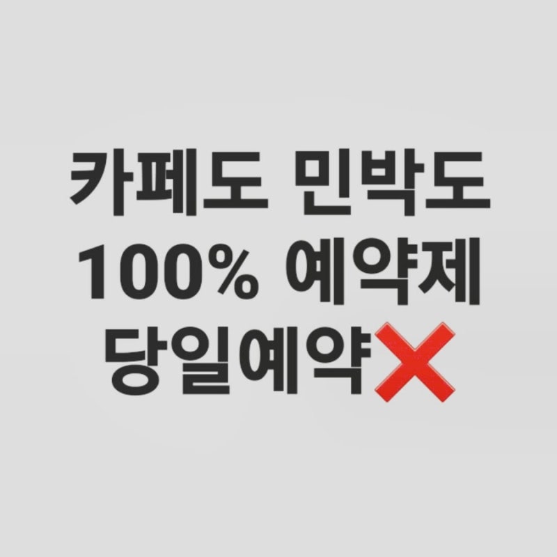 네발랜드 예약제 애견카페&민박