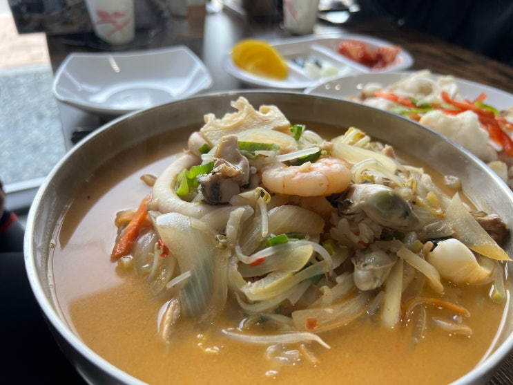  내돈내산 태안 맛집. 간월반점굴짬뽕.